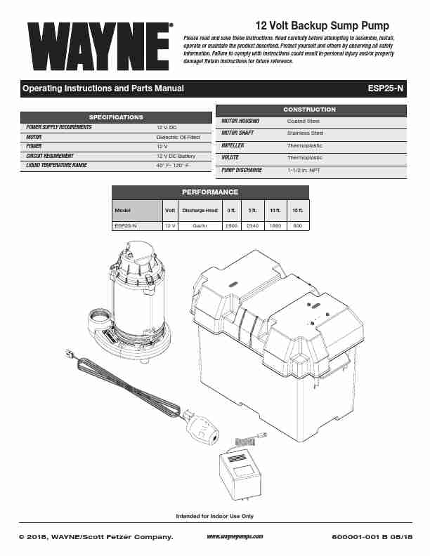 Wayne Backup Sump Pump Manual-page_pdf